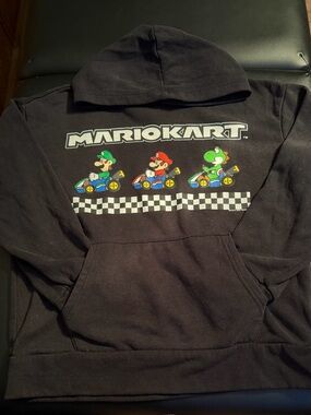 Old Navy Black Pullover Hoodie